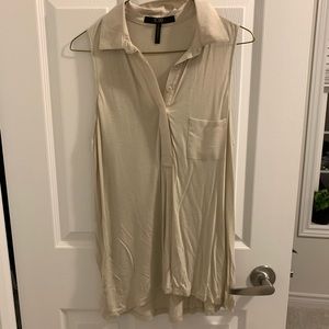 BCBG Paris Collared Top 🍄